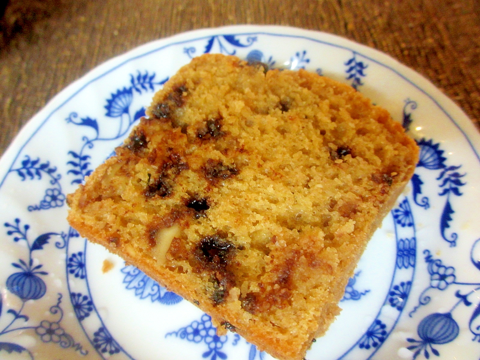 豆腐ときなこ、チョコとくるみのケーキ