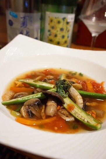 うちバル ホヤのトムヤムクン風スープ レシピ 作り方 By 酔いどれんぬ 楽天レシピ