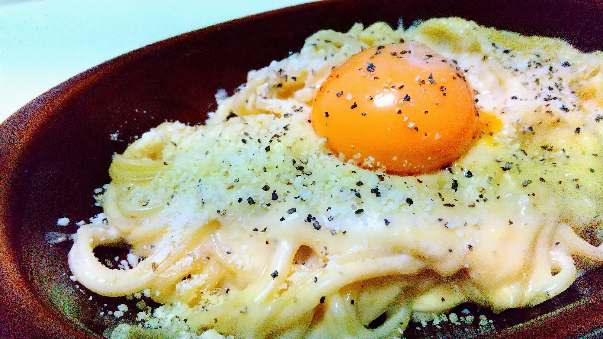 濃厚こってりチーズパスタ