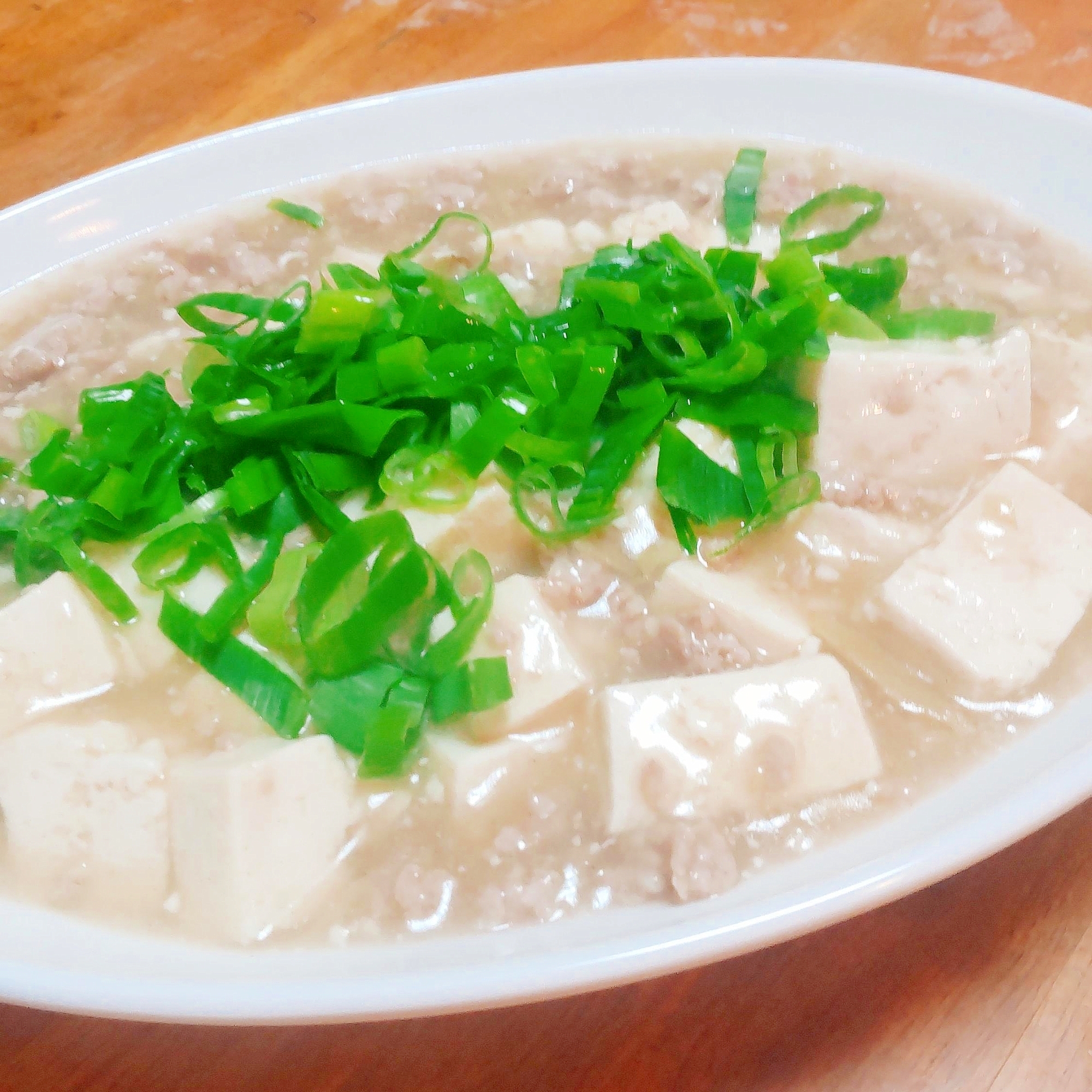 辛くない！白い麻婆豆腐♡