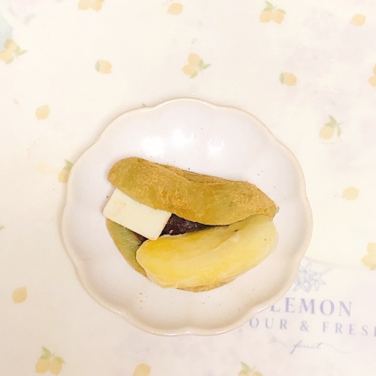 キウイで★簡単いきなり団子♪おやつにぴったり♪