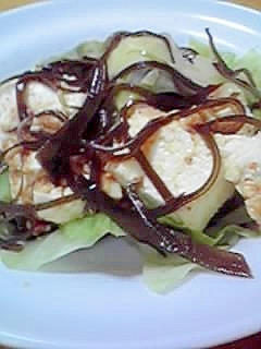 韓国風◎豆腐サラダ