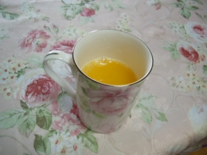 オレンジと緑茶のこらーげん焼酎