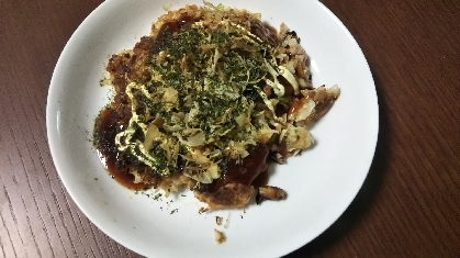 薄力粉でお好み焼き