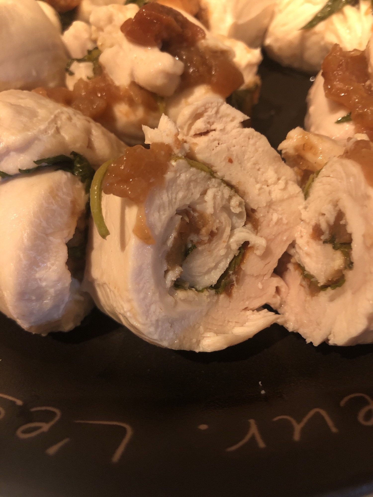 糖質オフ！鳥ささみの梅じそロール巻き