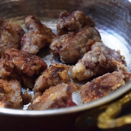 トルコ料理★アルバニア風鶏レバーの炒め物