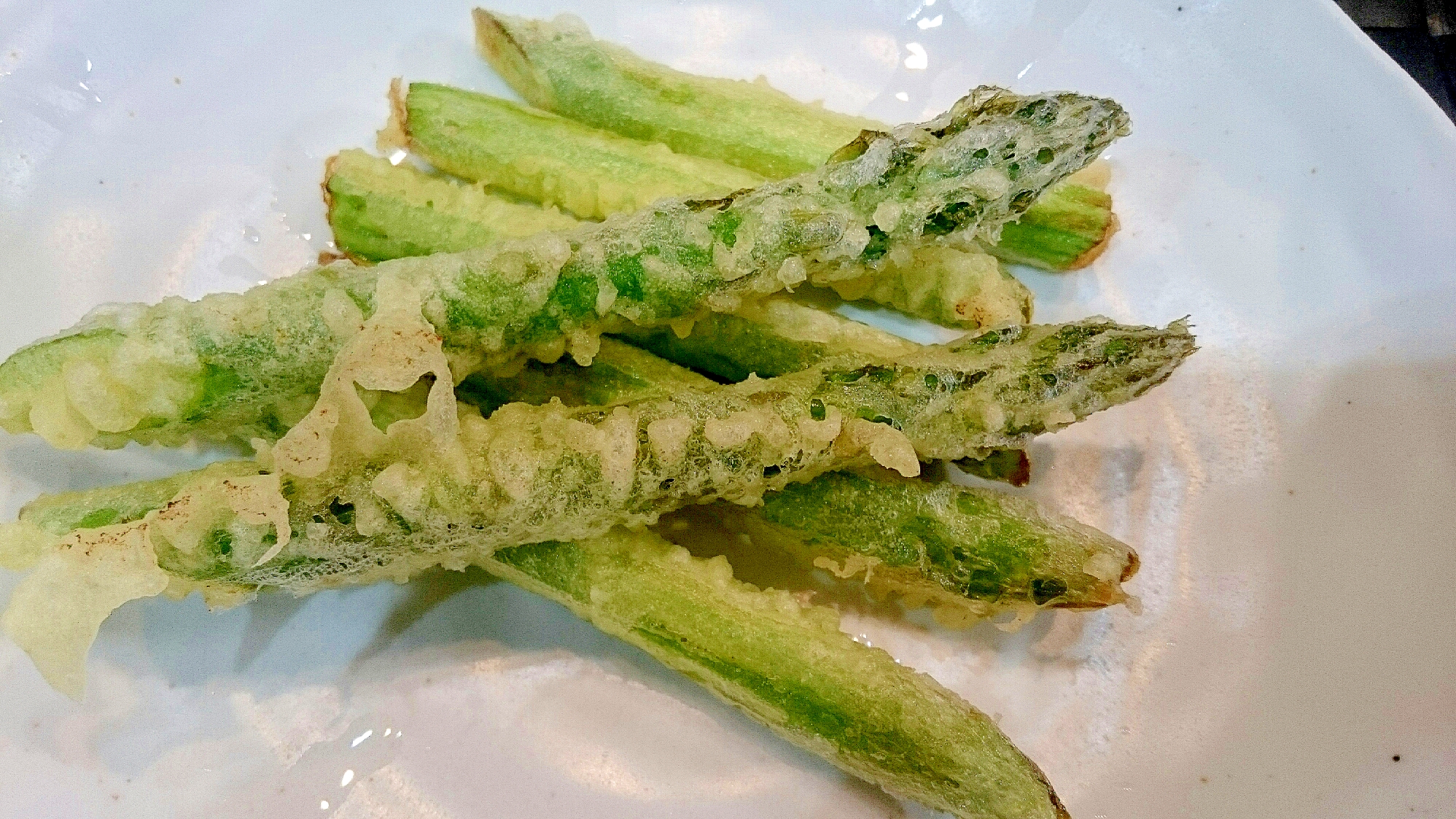 アスパラガスの天ぷら レシピ 作り方 By さ恵 楽天レシピ