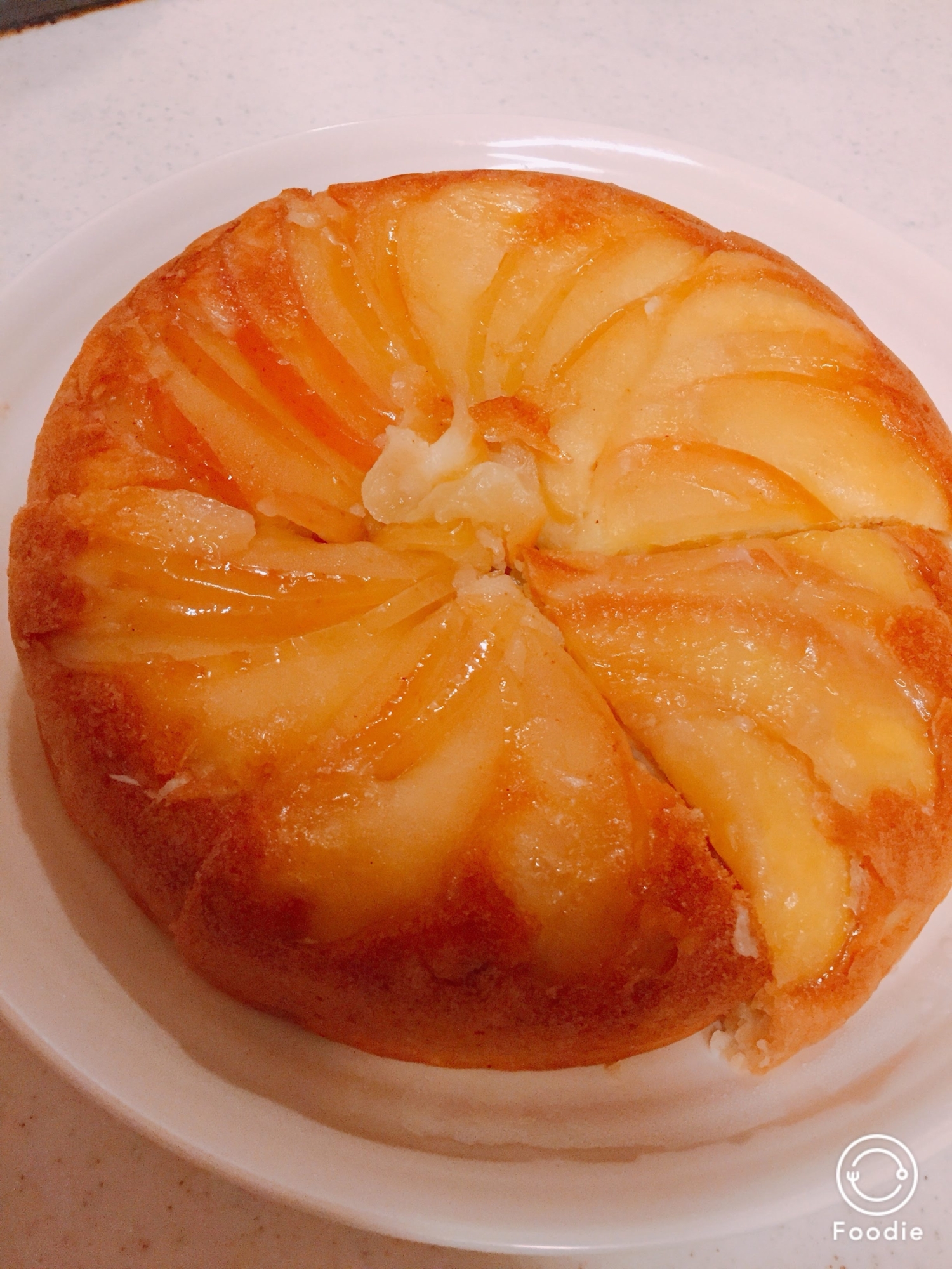 炊飯器で◎リンゴケーキ