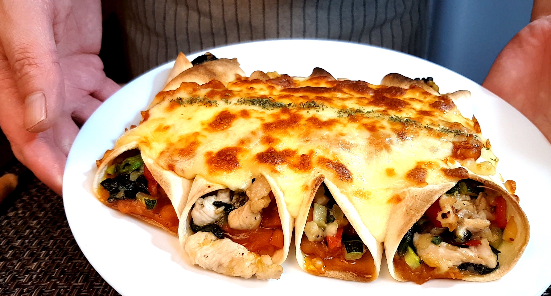 エンチラーダ(ちょっとだけ韓国風…)