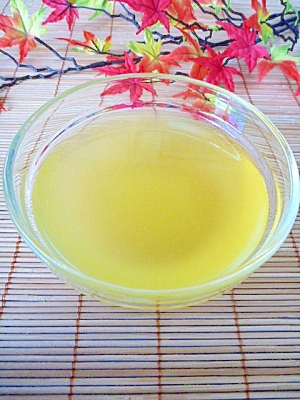 だいだい絞って★白ポン酢。