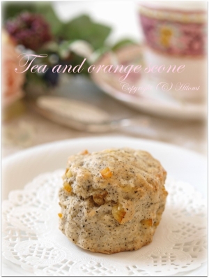 TEAオレンジスコーン☆