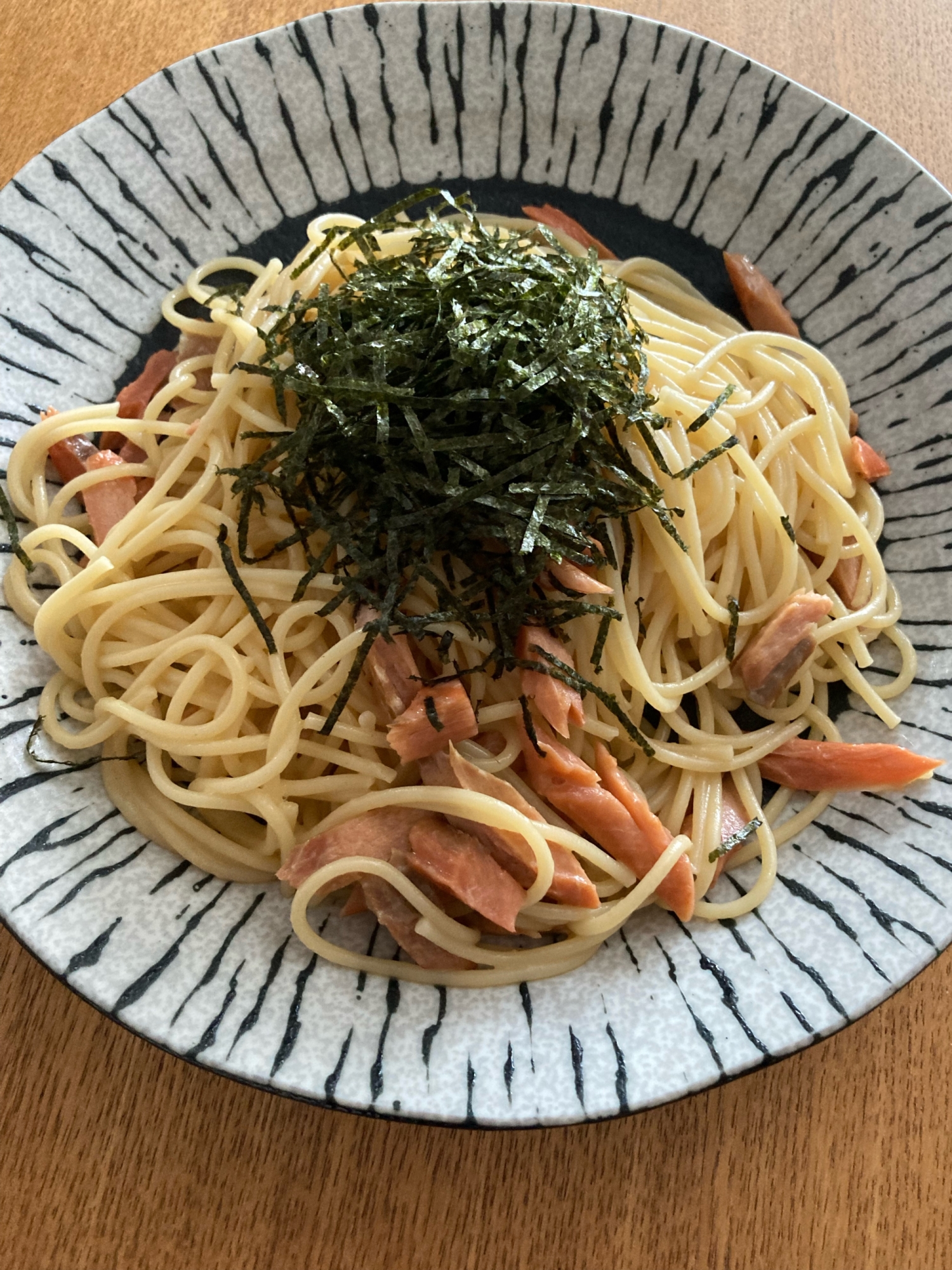 鮭とばパスタ