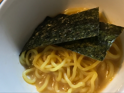 海苔ってなんか身体に良いってテレビでやってましたよね‼︎海苔ラーメン、ご馳走様でした♡