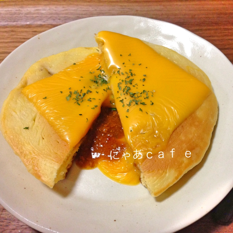 カレーパンケーキ レシピ 作り方 By Nyan 5 楽天レシピ