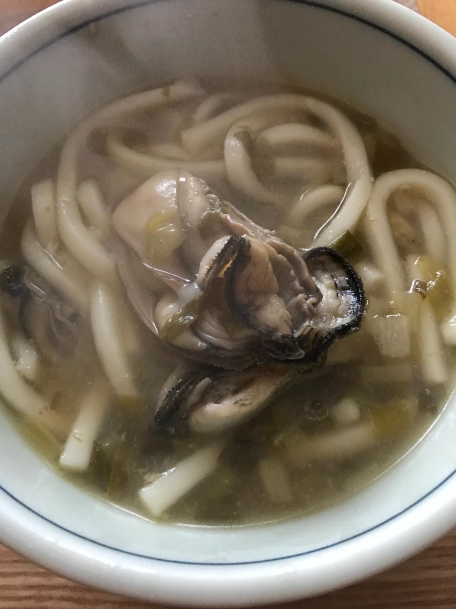 あったか牡蠣うどん