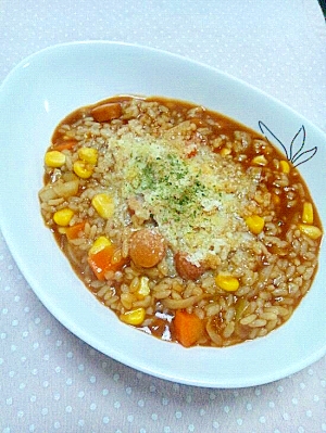 デミグラスソース風 リゾット