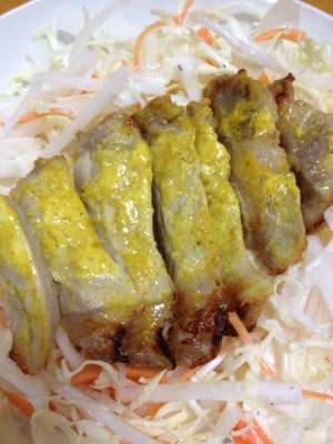 豚肉のタンドリー風味