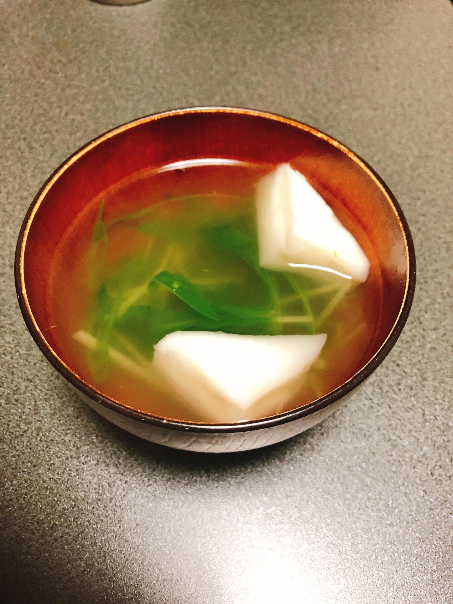 簡単☆はんぺんのお吸い物