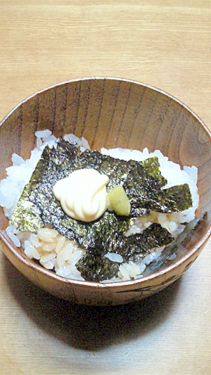 海苔わさびちらし寿司
