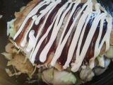 シーフードお好み焼き　えびいかお好み焼き