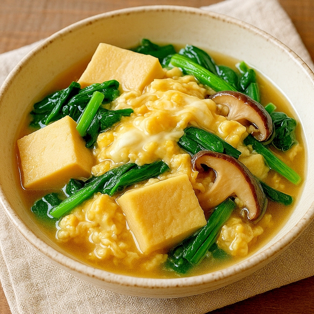 【2人分】やさしい味わい◎高野豆腐の卵とじ