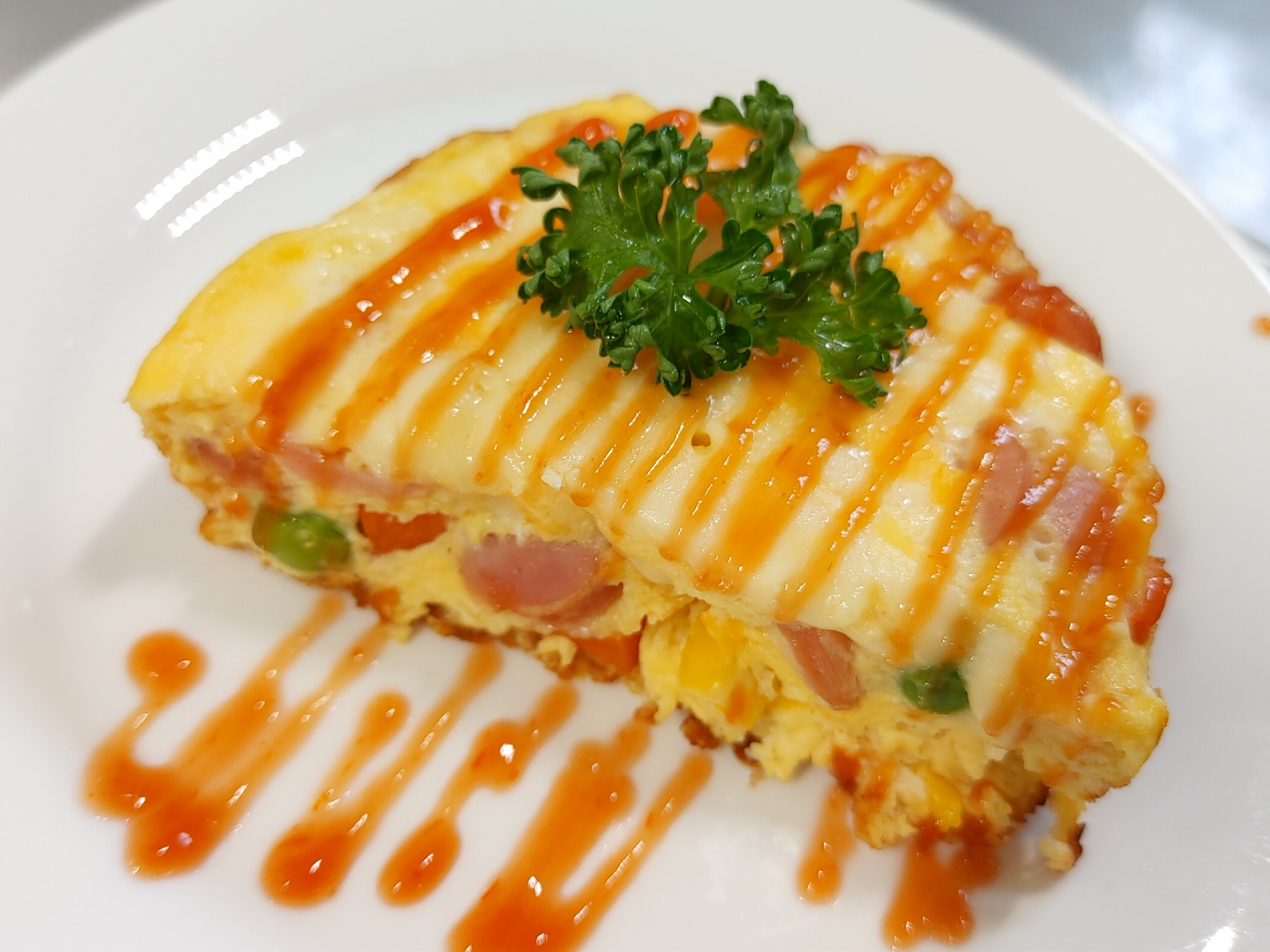 ストウブ15de Mixベジ ウィンナーのオムレツ レシピ 作り方 By Mamichin555 楽天レシピ