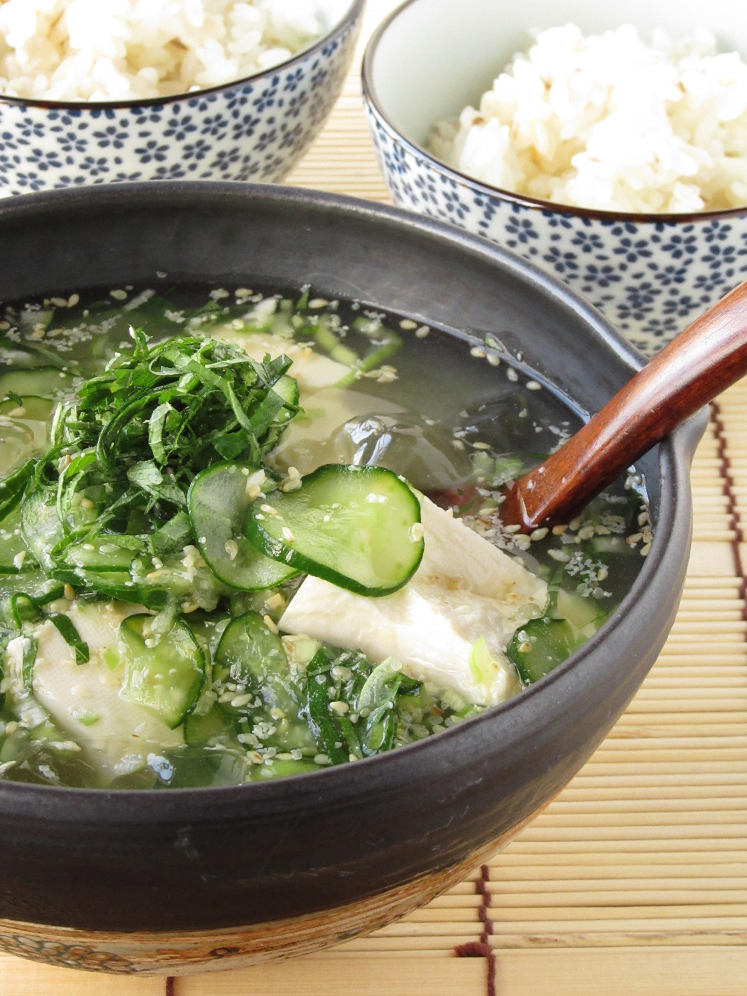 シャッキシャキッ!ひんやり爽やか~うちの冷や汁~