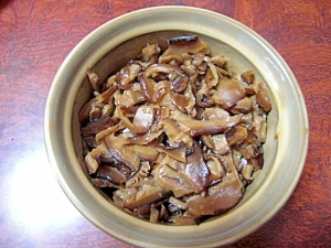 干し椎茸の佃煮(2)