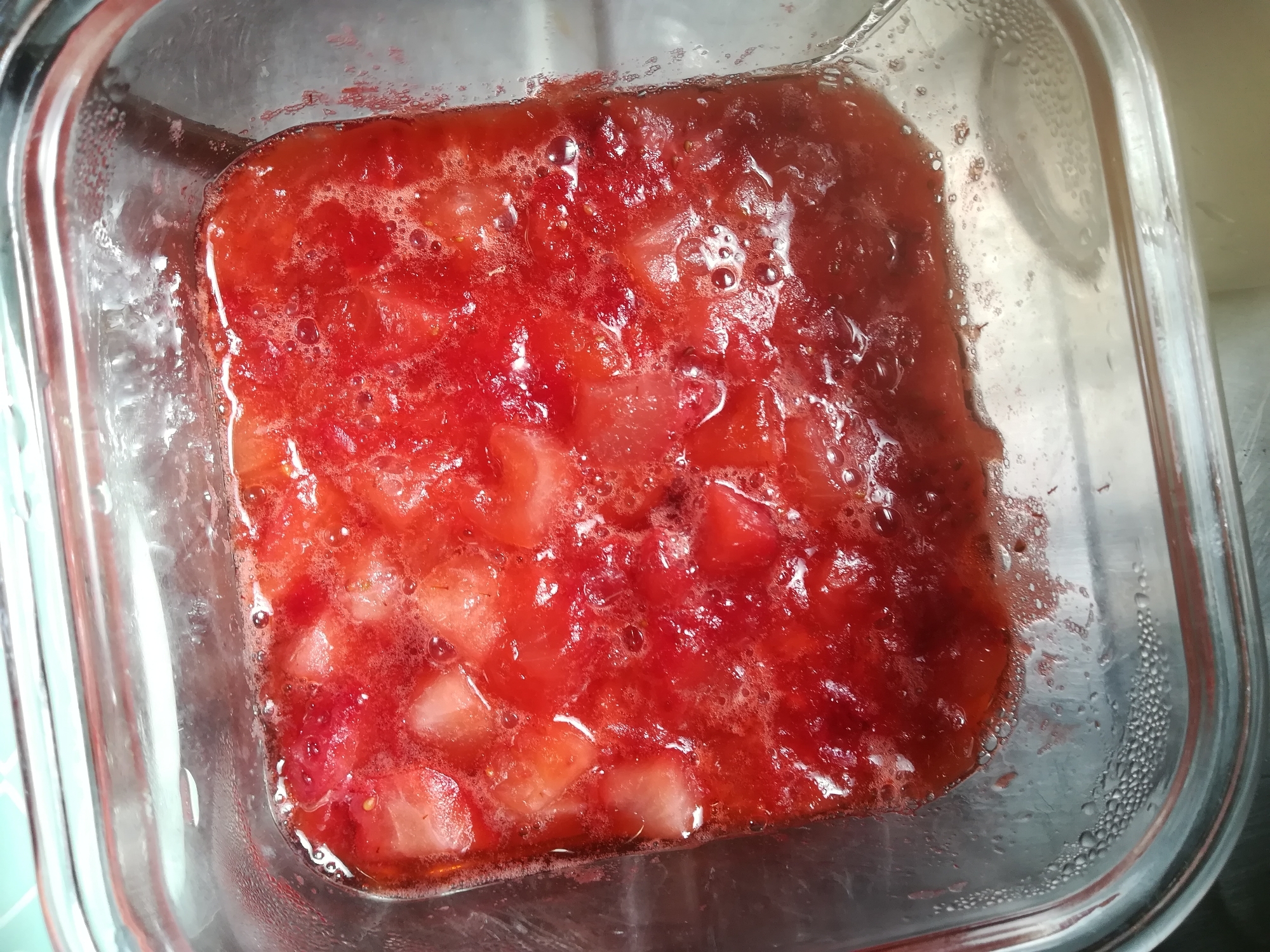 冷凍イチゴ　レンジで作るいちごジャム