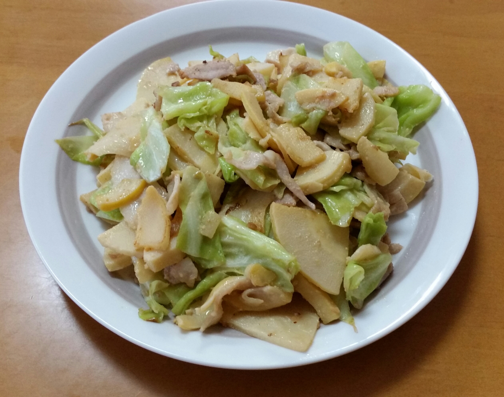 たけのこ キャベツ 豚肉のミルク味噌バター炒め レシピ 作り方 By Tomomi9968 楽天レシピ