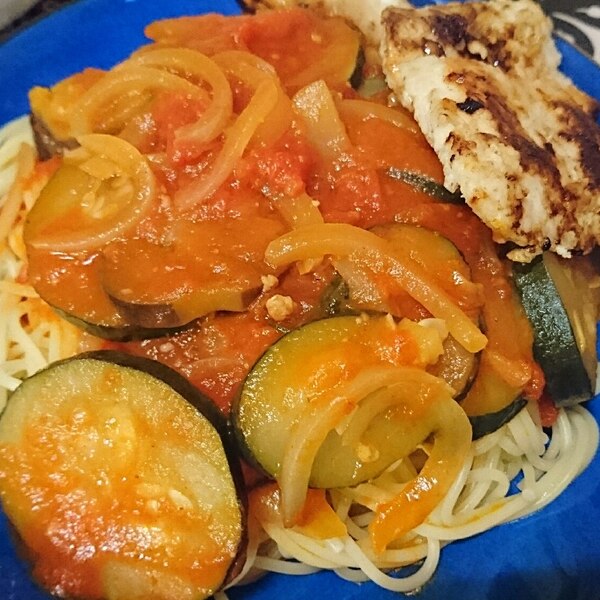 なすとズッキーニのトマトパスタ レシピ 作り方 By キジ猫 楽天レシピ なすとズッキーニのトマトパスタ レシピ 作り方 By キジ猫 楽天レシピ