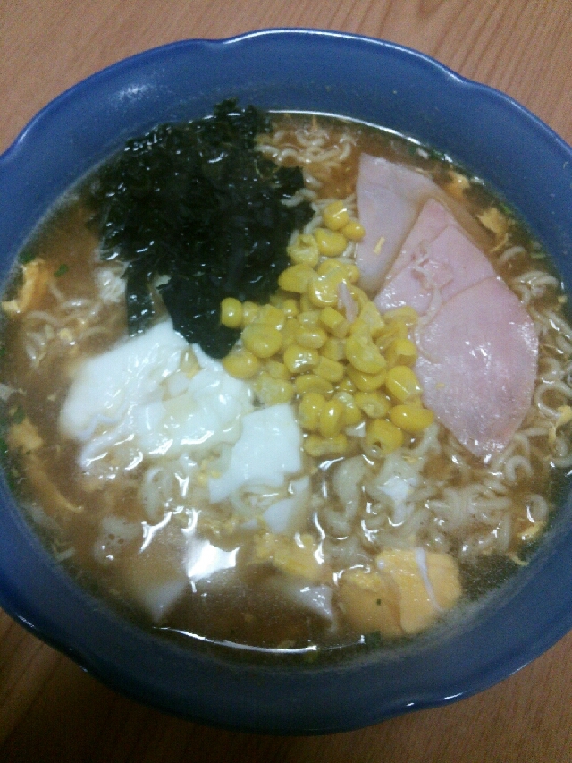 あったか☆美味しいニンニク入り味噌ラーメン