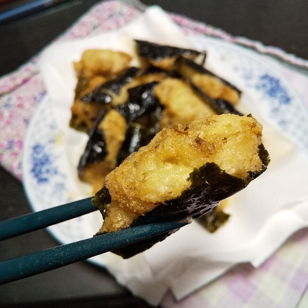 大和芋の磯辺揚げ