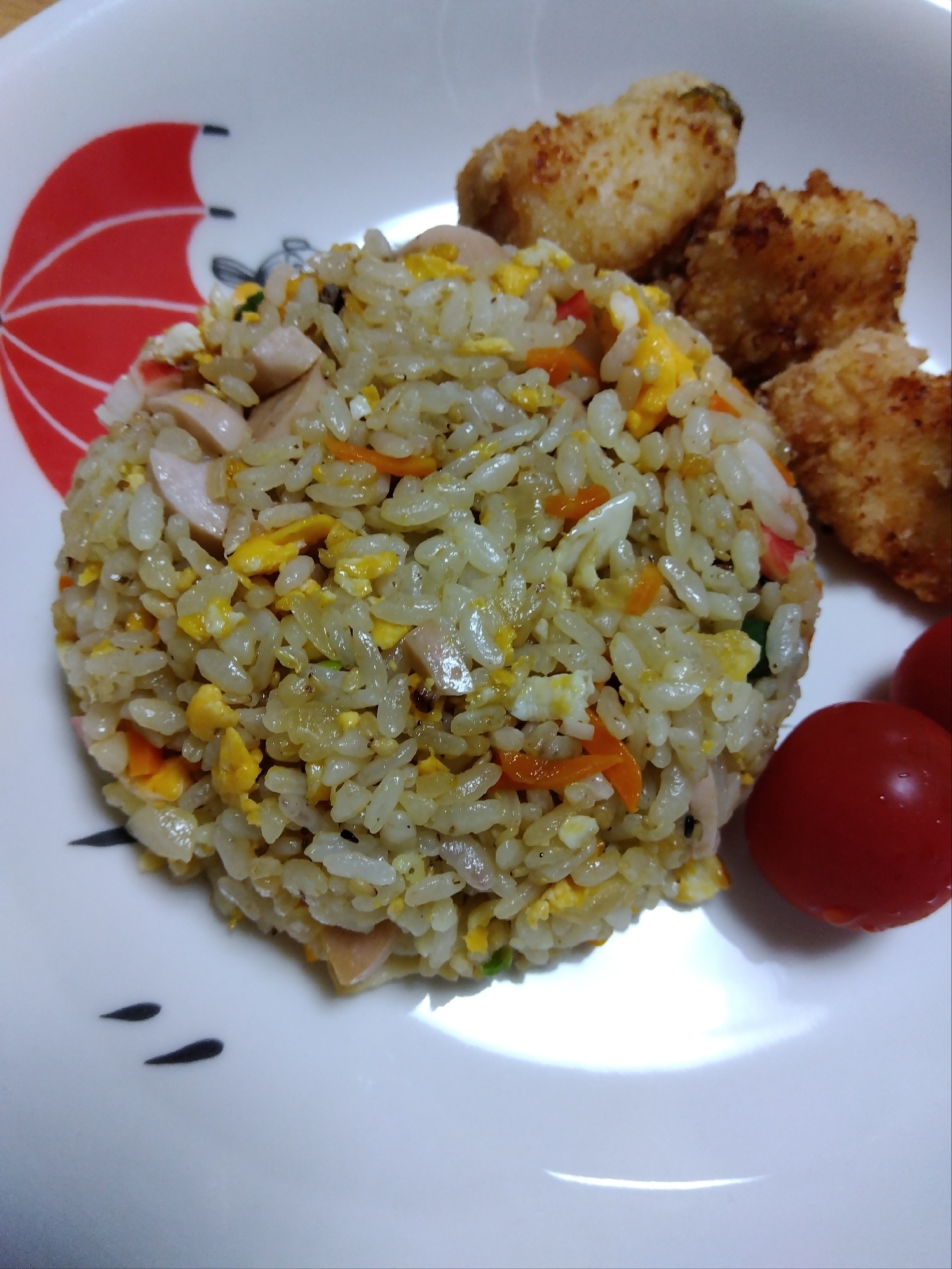 カルシウム満点☆満菜チャーハン！