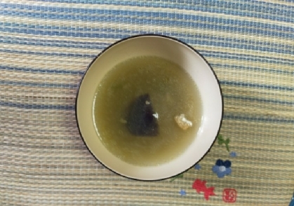 茄子と油揚げのお味噌汁