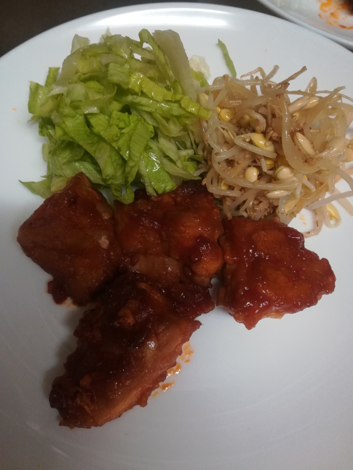 ピリ辛 ケチャップ チキン