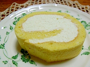 コンビニ風ロールケーキ