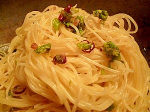 大人のパスタ ふきのとうペペロンチーノ レシピ 作り方 By fairy tale 楽天レシピ