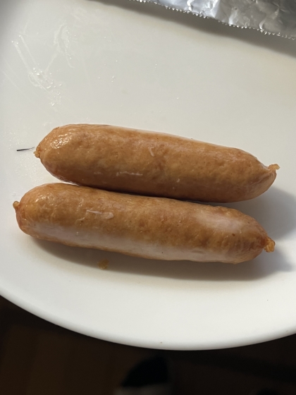 お弁当に揚げウインナー