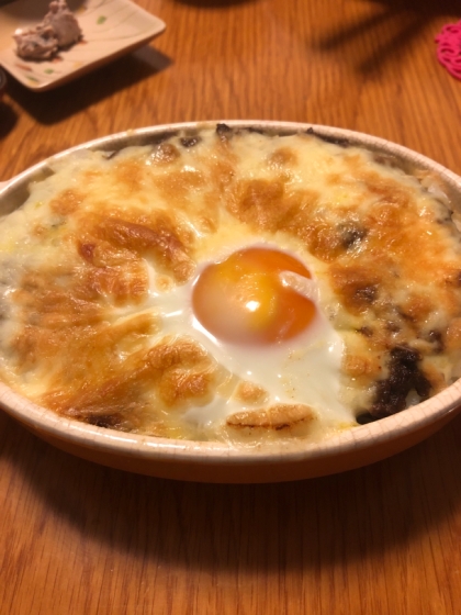 最後のキーマカレーdeドリア꒰ ♡´∀`♡ ꒱