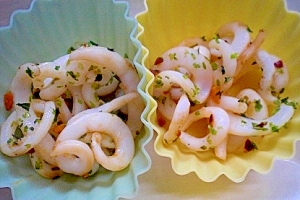 お弁当に イカのピリ辛塩ポン酢炒め レシピ 作り方 By ひろりん1106 楽天レシピ