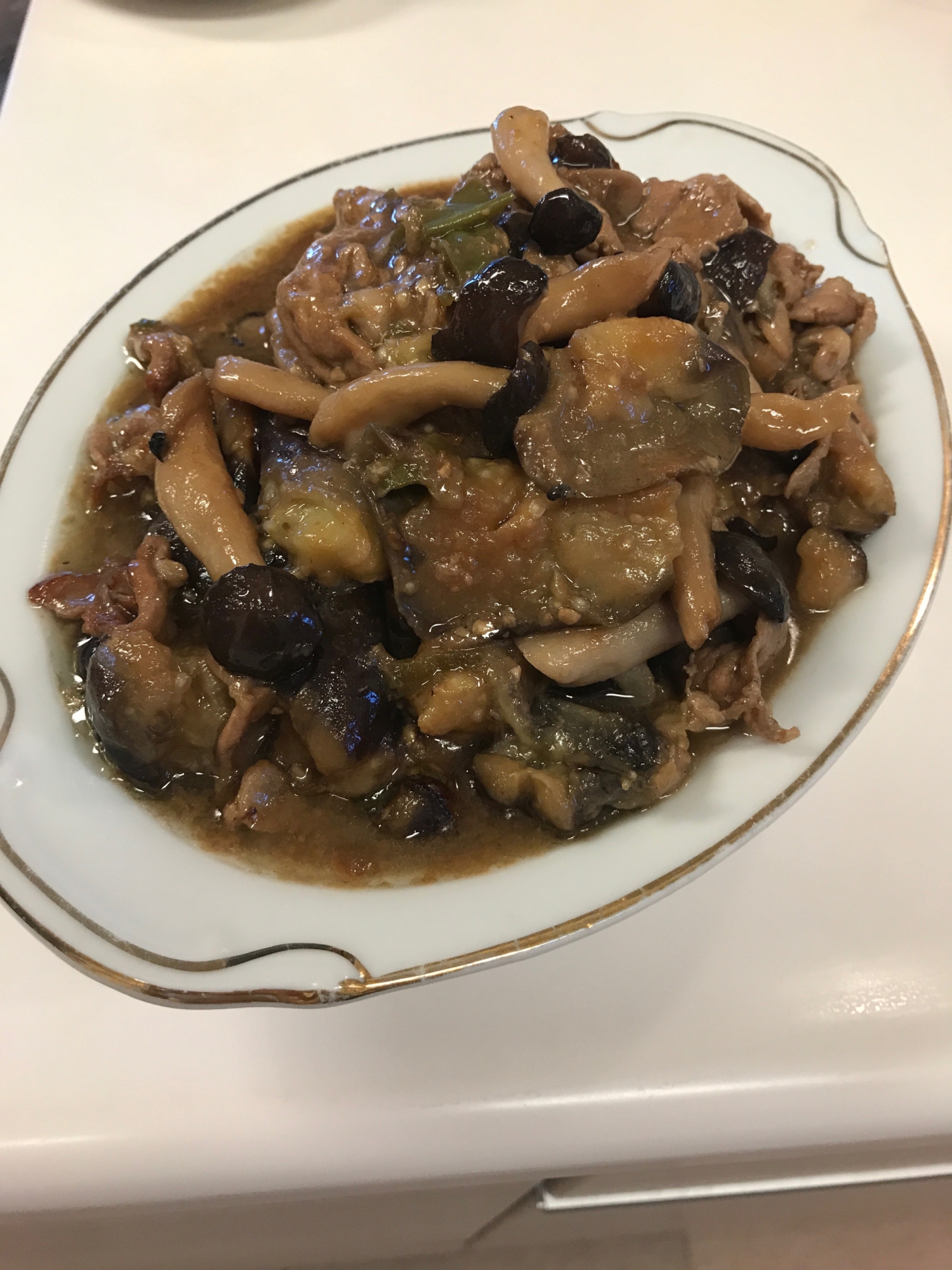 ごはんが進む☆彡味噌なす