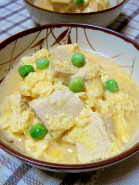 ちゃちゃっと出来る！高野豆腐の卵とじ