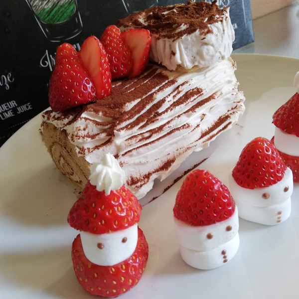 簡単 可愛い ブッシュドノエル マシュマロサンタ レシピ 作り方 By はやみ 楽天レシピ 簡単 可愛い ブッシュドノエル マシュマロサンタ レシピ 作り方 By はやみ 楽天レシピ