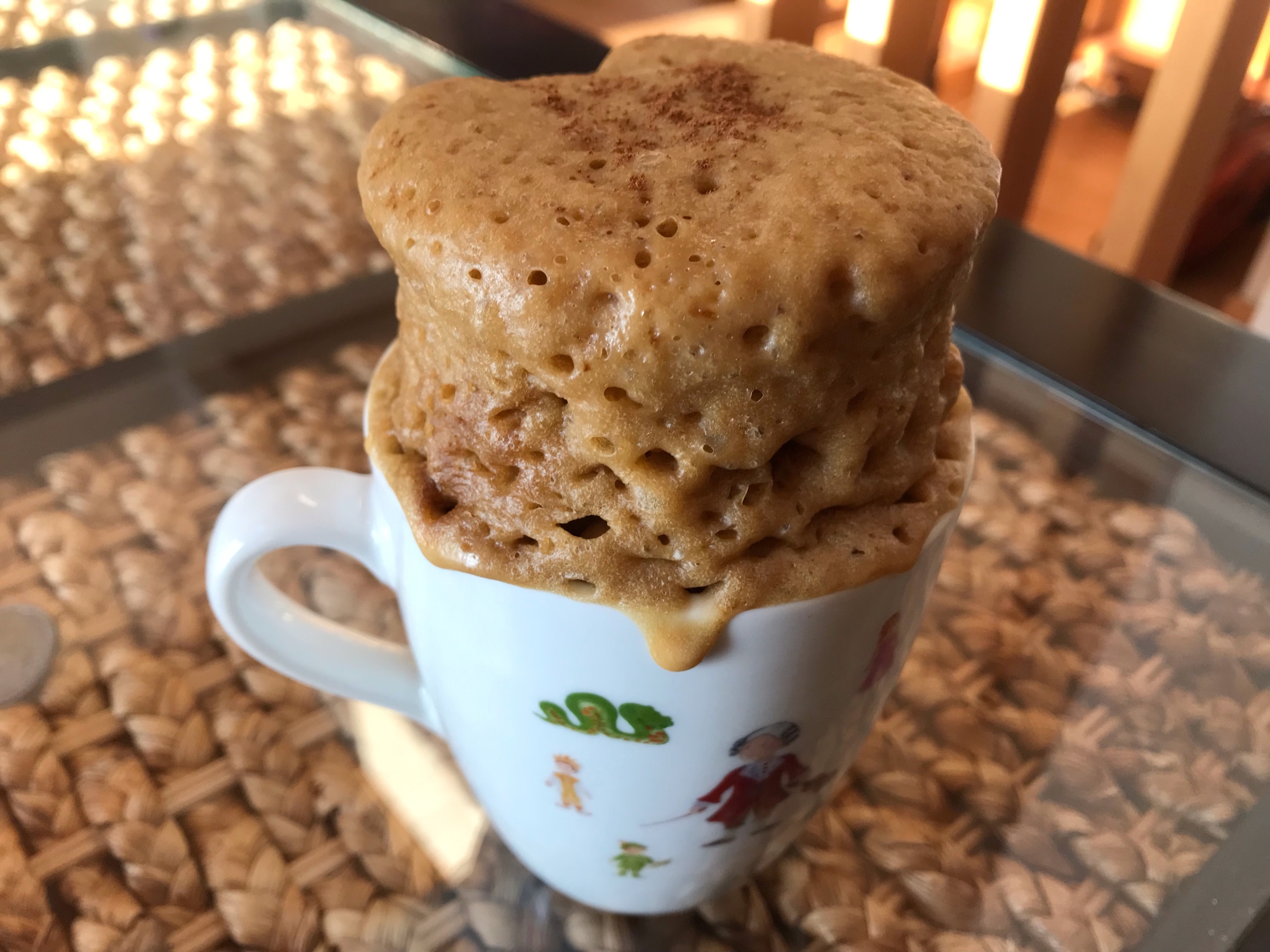 HMで！マグカップコーヒー蒸しパン