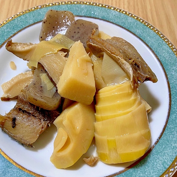 筍とこんにゃくの煮物 レシピ 作り方 By まゆぱとら 楽天レシピ 筍とこんにゃくの煮物 レシピ 作り方 By まゆぱとら 楽天レシピ