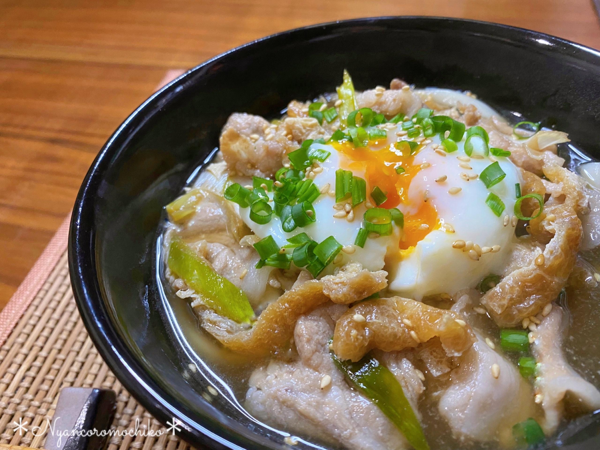 甘辛 豚きつねうどん レシピ 作り方 By にゃんころもち子 楽天レシピ 甘辛 豚きつねうどん レシピ 作り方 By にゃんころもち子 楽天レシピ