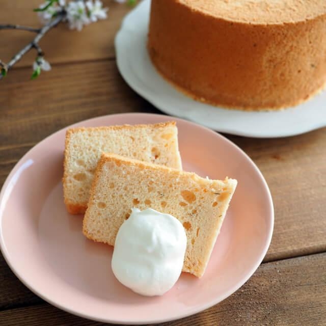 プロフーズ　桜のシフォンケーキ