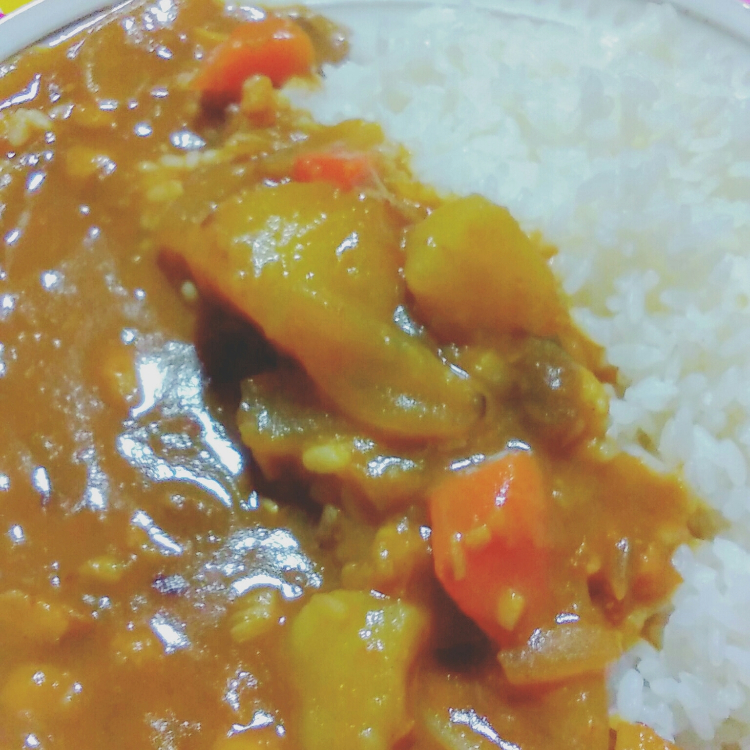 赤魚入りカレー