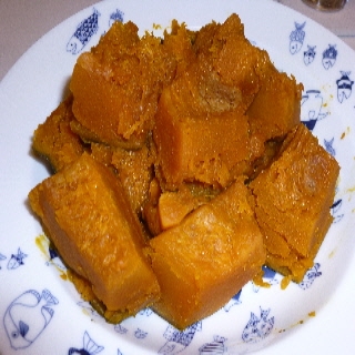 圧力鍋でシンプルに！ホクホクかぼちゃの煮物